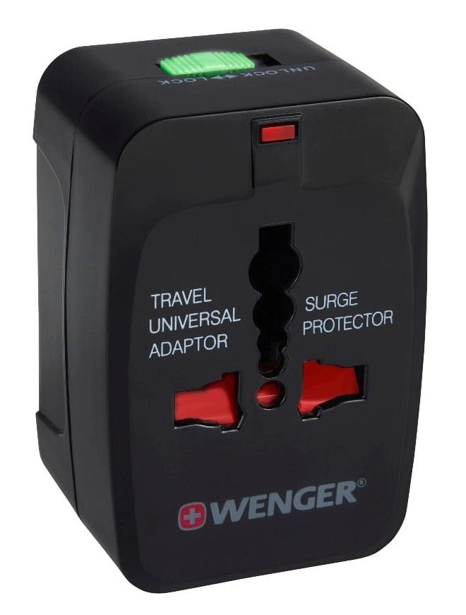 Wenger Universal Travel Adapter Black - Image 4